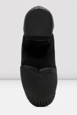 Girls Neo-Flex Slip On Leather Jazz Shoes-Bloch Sale