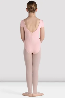 Girls Piper Cap Sleeve Leotard-Bloch Best Sale