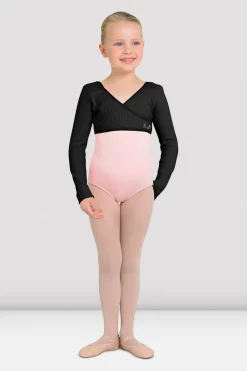 Girls Rib Cross Front Top-Bloch Fashion