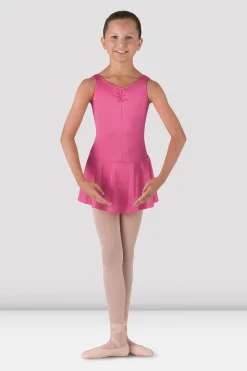 Girls Skirted Tank Leotard-Bloch Hot