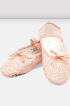 Girls Sparkle Ballet Shoes-Bloch Hot