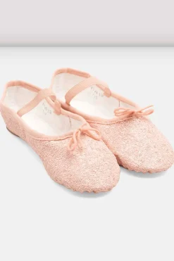 Girls Sparkle Ballet Shoes-Bloch Hot