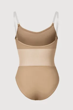 Girls Sunna Mesh Panel Bodysuit-Bloch Cheap