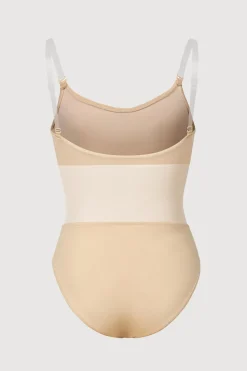 Girls Sunna Mesh Panel Bodysuit-Bloch Discount