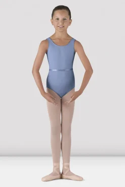 Girls Tank Leotard With Belt-Bloch Flash Sale