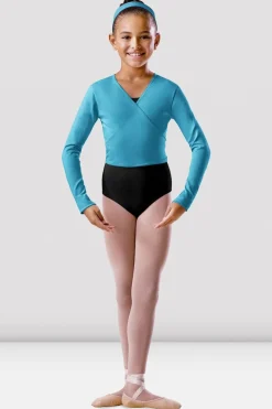 Girls Wrap Top-Bloch Cheap