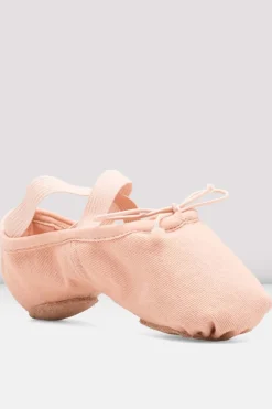 Girls Zenith Stretch Canvas Ballet Shoes-Bloch Outlet