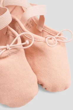 Girls Zenith Stretch Canvas Ballet Shoes-Bloch Outlet