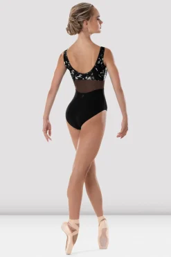 Ladies Abby Floral Tank Leotard-Bloch Online