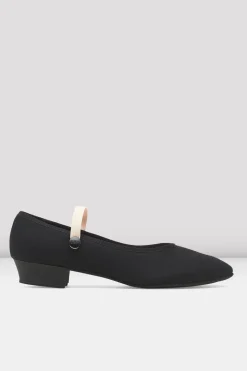 Ladies Accent Low Heel Character Shoes-Bloch Fashion