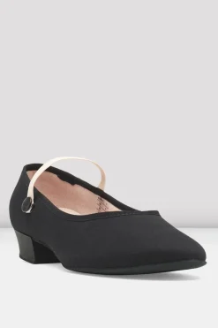 Ladies Accent Low Heel Character Shoes-Bloch Fashion