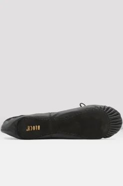 Ladies Arise Leather Ballet Shoes-Bloch Flash Sale