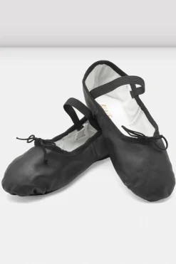 Ladies Arise Leather Ballet Shoes-Bloch Flash Sale