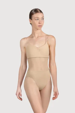 Ladies Cordelia Mesh Panel Bodysuit-Bloch Store