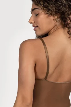 Ladies Cordelia Mesh Panel Bodysuit-Bloch Flash Sale