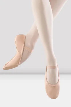 Ladies Dansoft Leather Ballet Shoes-Bloch Sale