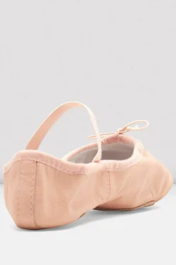 Ladies Dansoft ll Split Sole Ballet Shoes-Bloch Clearance