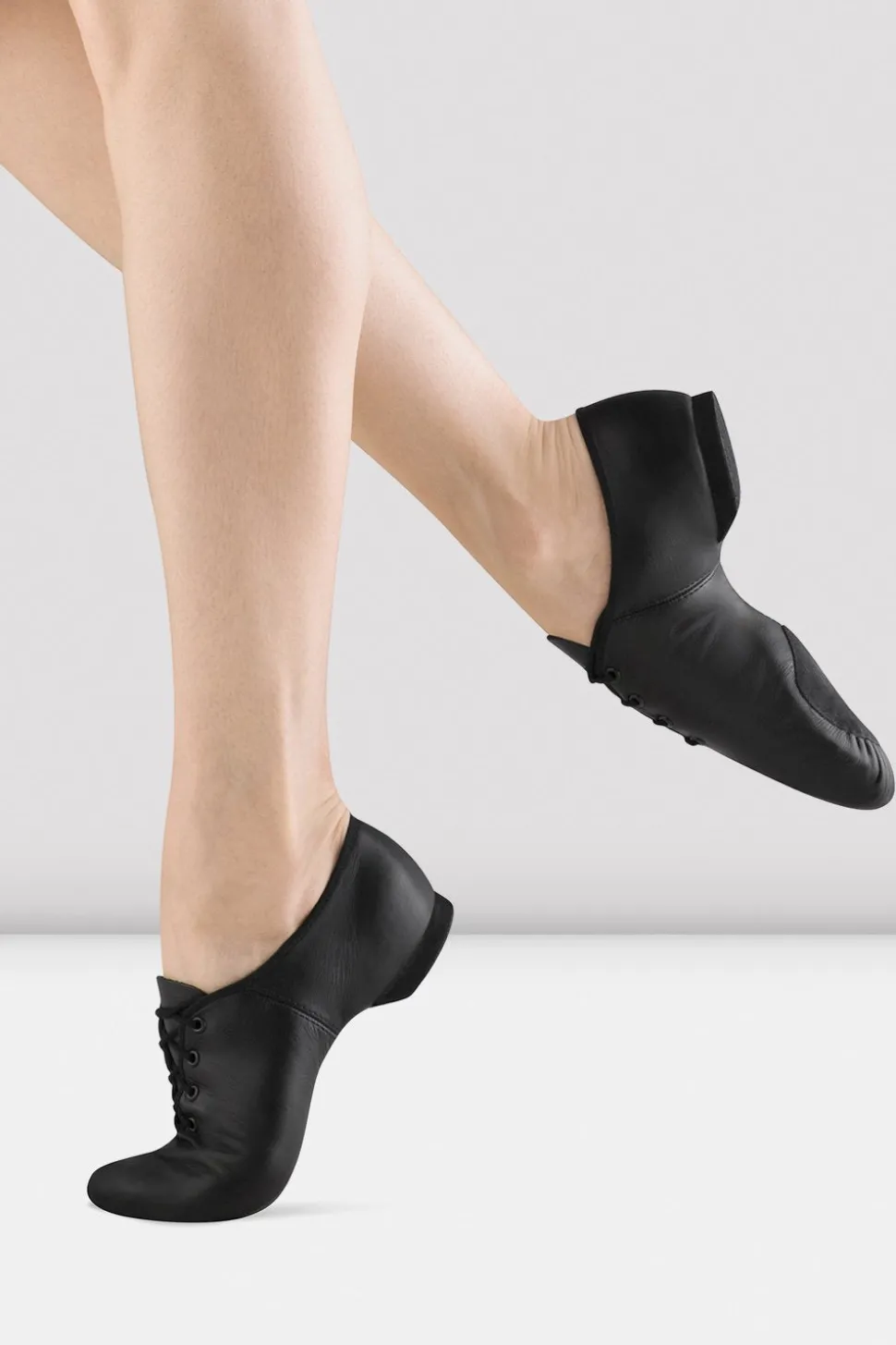 Ladies Debut Jazz Leather Jazz Shoes-Bloch Cheap