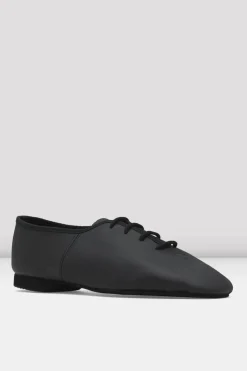 Ladies Debut Jazz Leather Jazz Shoes-Bloch Cheap