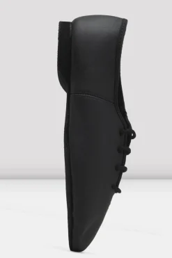 Ladies Debut Jazz Leather Jazz Shoes-Bloch Cheap