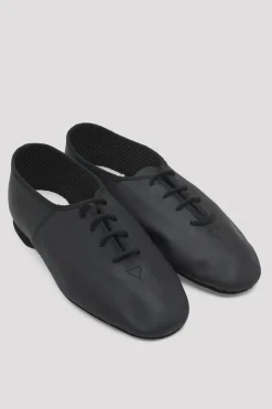 Ladies Debut Jazz Leather Jazz Shoes-Bloch Cheap