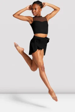 Ladies Emiko Open Back Crop Top-Bloch Sale
