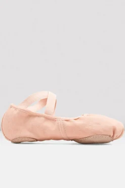 Ladies Infinity Stretch Canvas Ballet Shoes-Bloch Shop