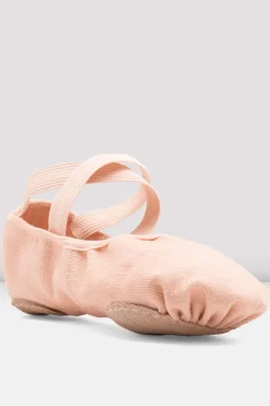 Ladies Infinity Stretch Canvas Ballet Shoes-Bloch Shop