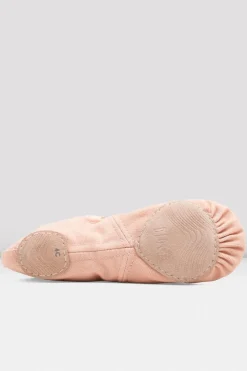 Ladies Infinity Stretch Canvas Ballet Shoes-Bloch Shop
