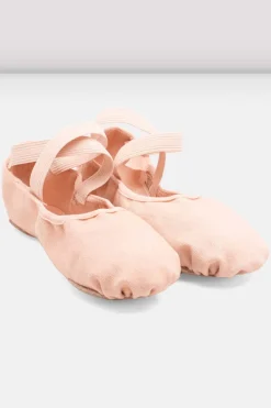 Ladies Infinity Stretch Canvas Ballet Shoes-Bloch Shop