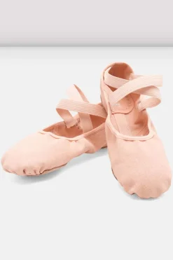 Ladies Infinity Stretch Canvas Ballet Shoes-Bloch Shop