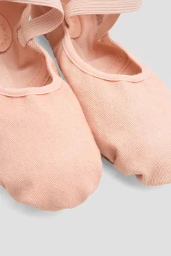 Ladies Infinity Stretch Canvas Ballet Shoes-Bloch Shop