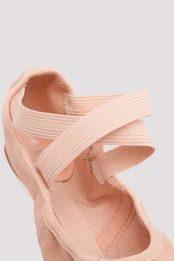 Ladies Infinity Stretch Canvas Ballet Shoes-Bloch Shop