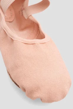 Ladies Infinity Stretch Canvas Ballet Shoes-Bloch Shop
