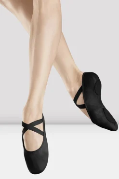 Ladies Infinity Stretch Canvas Ballet Shoes-Bloch New
