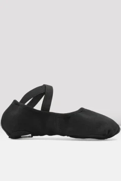 Ladies Infinity Stretch Canvas Ballet Shoes-Bloch New