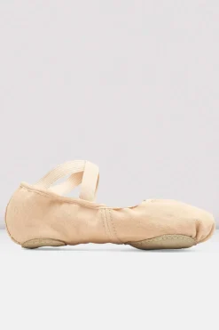 Ladies Infinity Stretch Canvas Ballet Shoes-Bloch Cheap