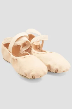 Ladies Infinity Stretch Canvas Ballet Shoes-Bloch Cheap