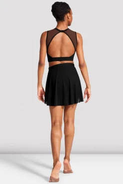 Ladies Jaylyn Wrap Front Skirt-Bloch Store