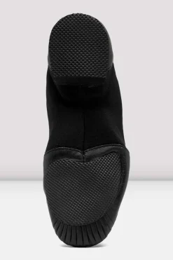 Ladies Neo-Flex Slip On Leather Jazz Shoes-Bloch Clearance