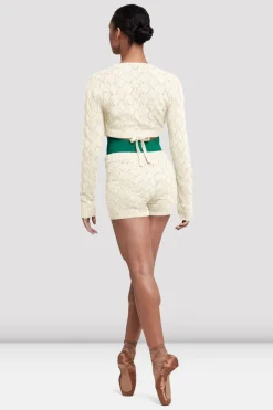 Ladies Nola Long Sleeve Wrap Top-Bloch Clearance