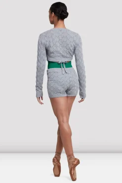 Ladies Nola Long Sleeve Wrap Top-Bloch Cheap
