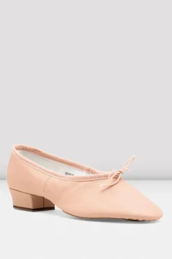 Ladies Paris Leather Teaching Shoes-Bloch Fashion