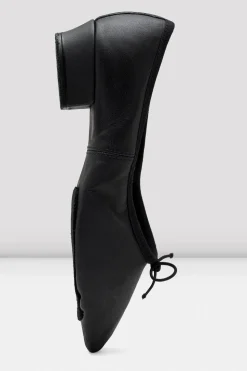 Ladies Paris Leather Teaching Shoes-Bloch Shop