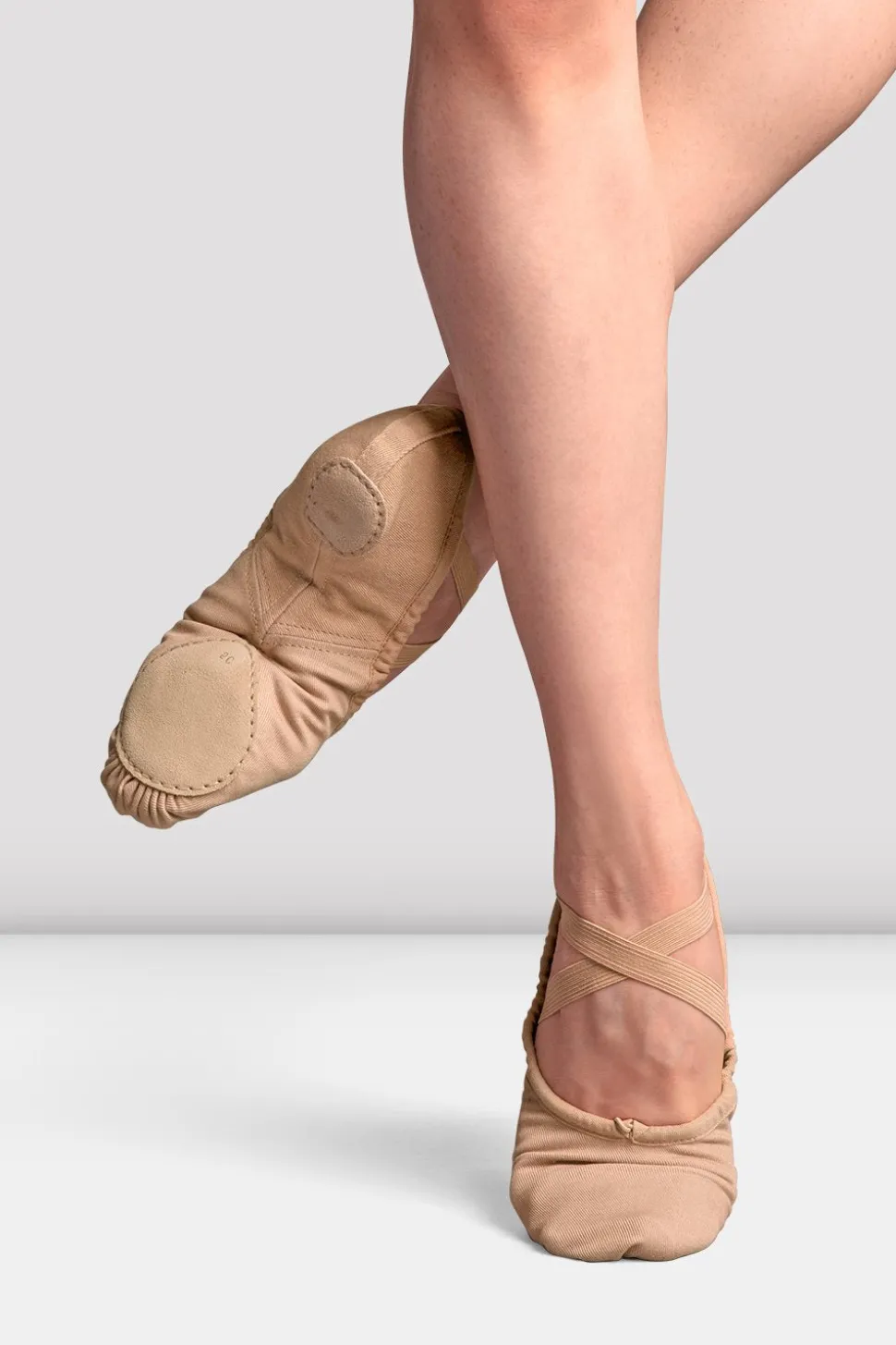Ladies Perfectus Canvas Ballet Shoes-Bloch Shop