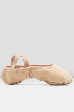 Ladies Pro Arch Canvas Ballet Shoes-Bloch Shop