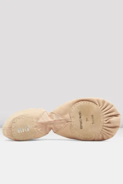 Ladies Pro Arch Canvas Ballet Shoes-Bloch Shop