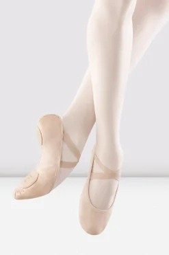 Ladies Pro Arch Canvas Ballet Shoes-Bloch Discount