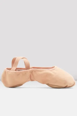 Ladies Pro Arch Canvas Ballet Shoes-Bloch Discount
