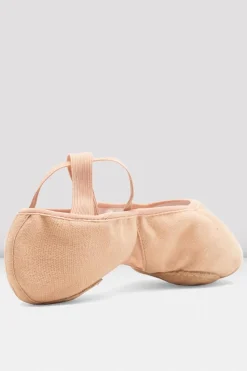 Ladies Pro Arch Canvas Ballet Shoes-Bloch Discount